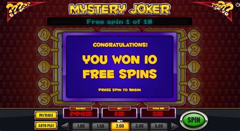mystery joker online casino